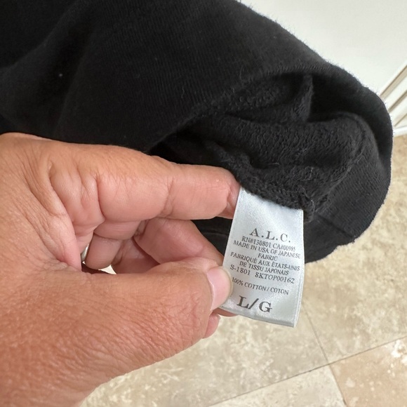 A.L.C. Ember Ruched Sleeve Sweatshirt (21) - Picture 6 of 8